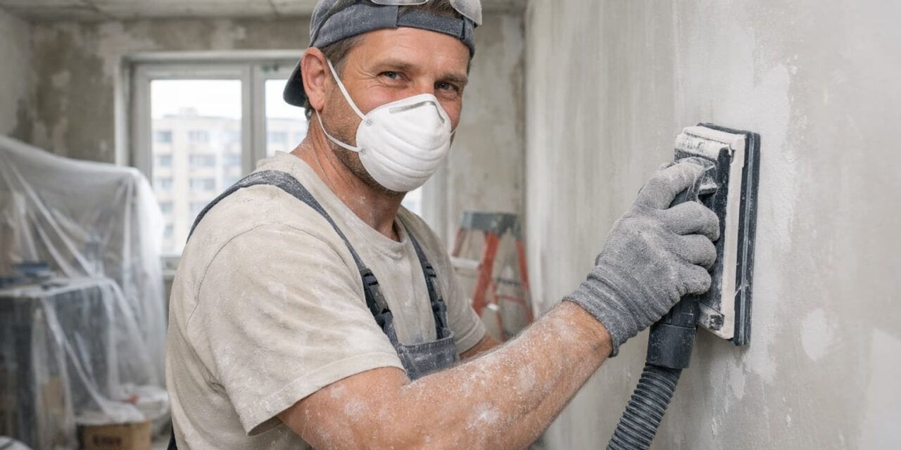 Ile schnie gładź szpachlowa i kiedy można ją szlifować oraz malować